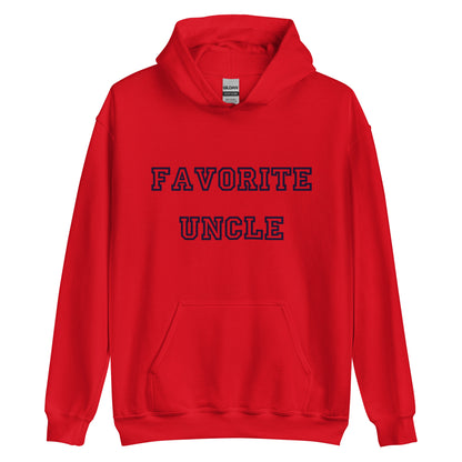 Favorite Uncle Black Hoodie