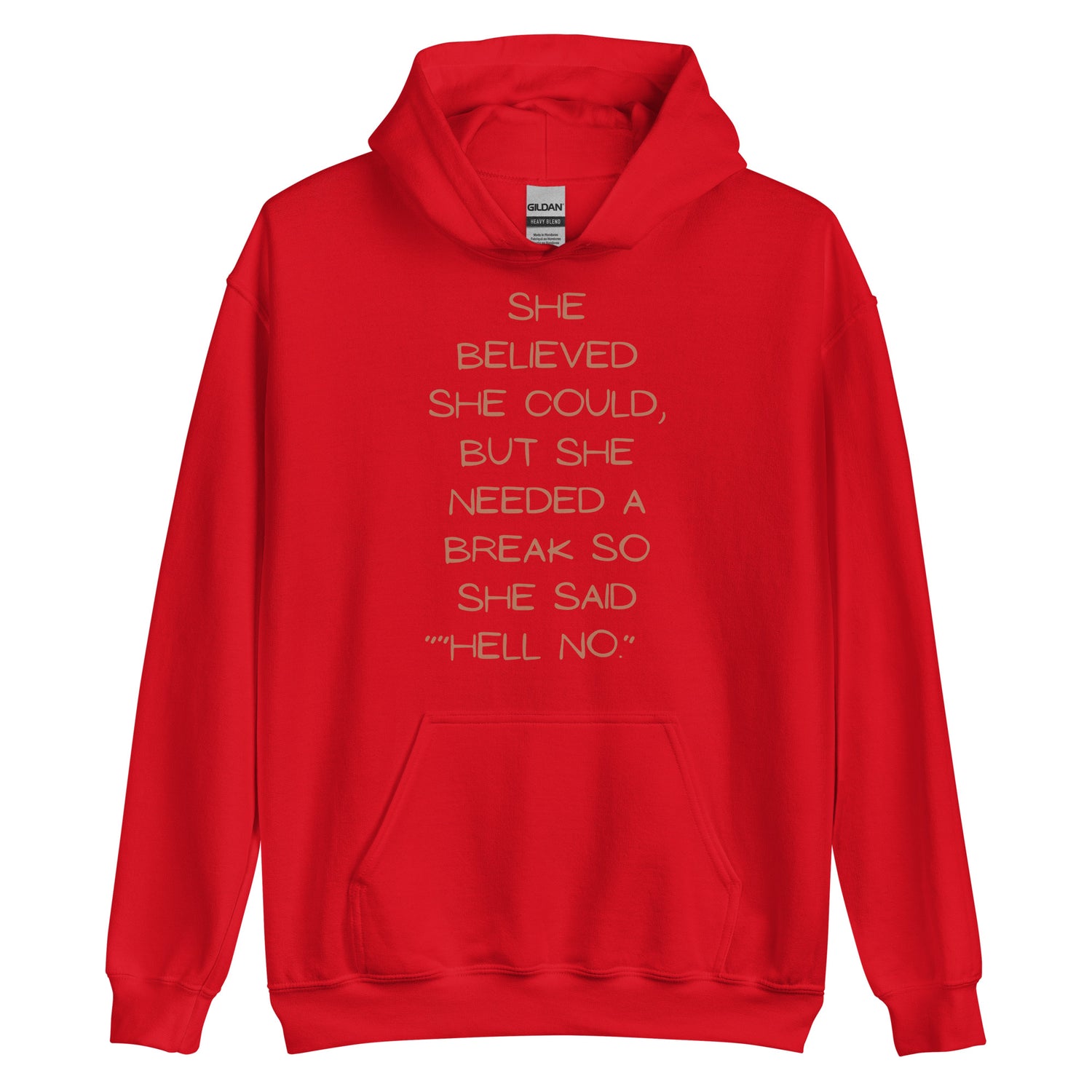 She Believed She Could Hoodie