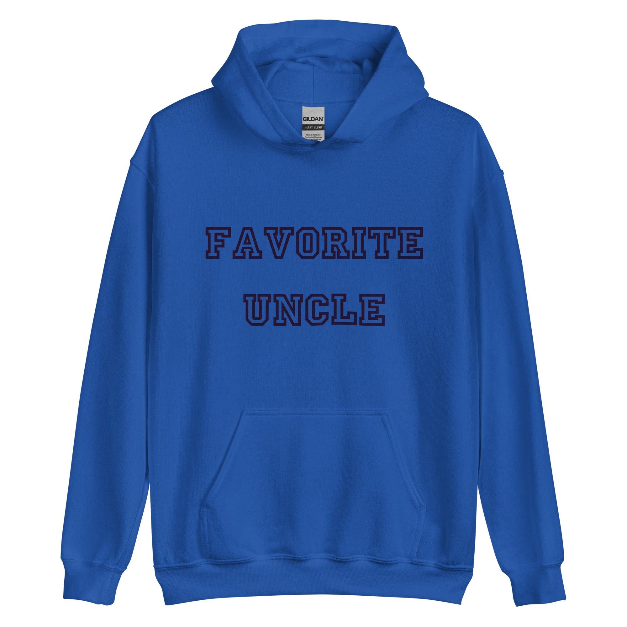 Favorite Uncle Black Hoodie