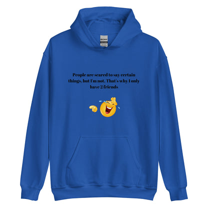 2 Friends Emoji Hoodie