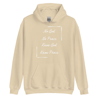 No/Know White Hoodie