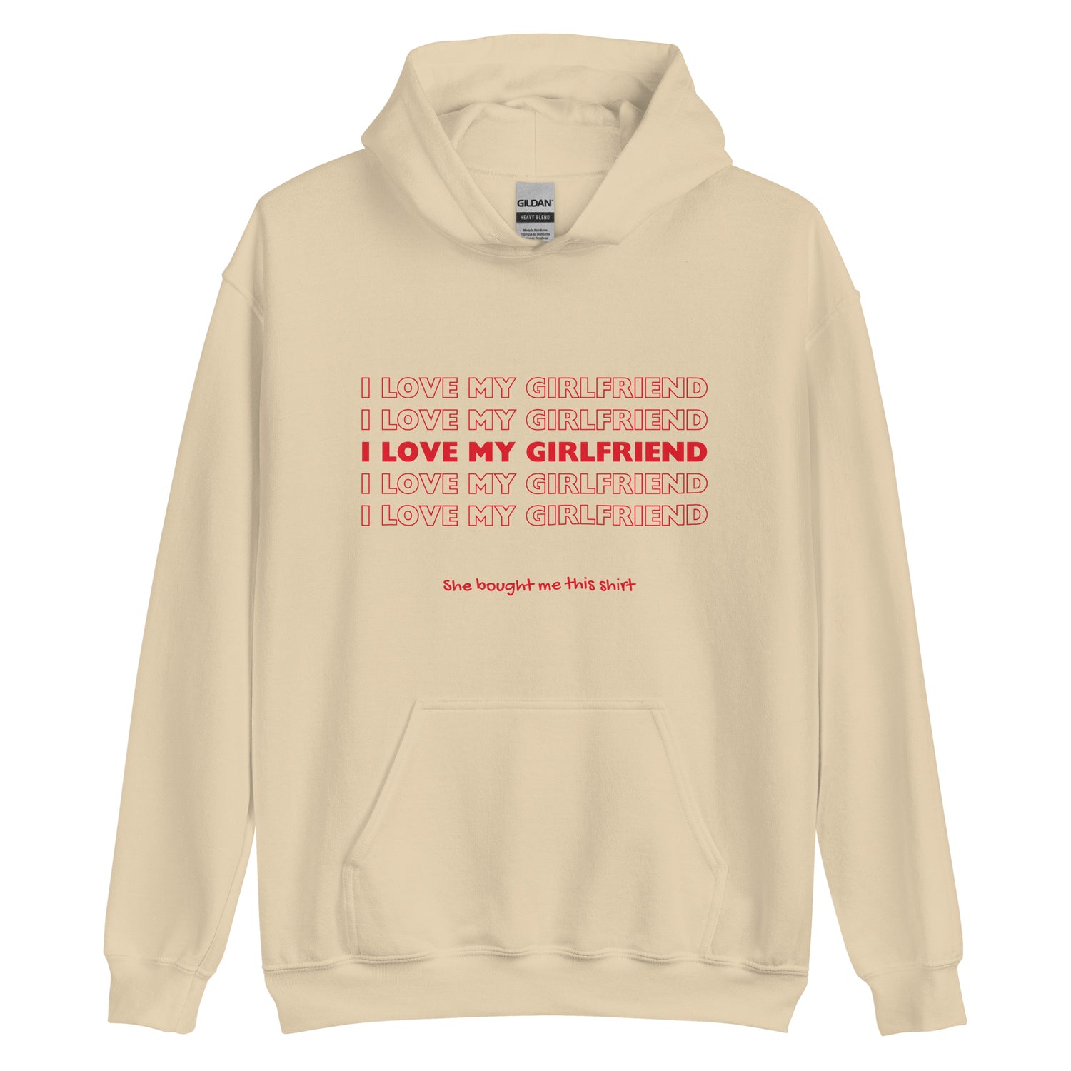 Love Girlfriend Hoodie