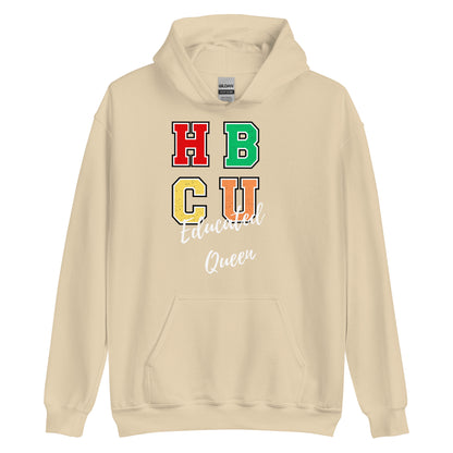 HBCU Queen (Wht) Hoodie