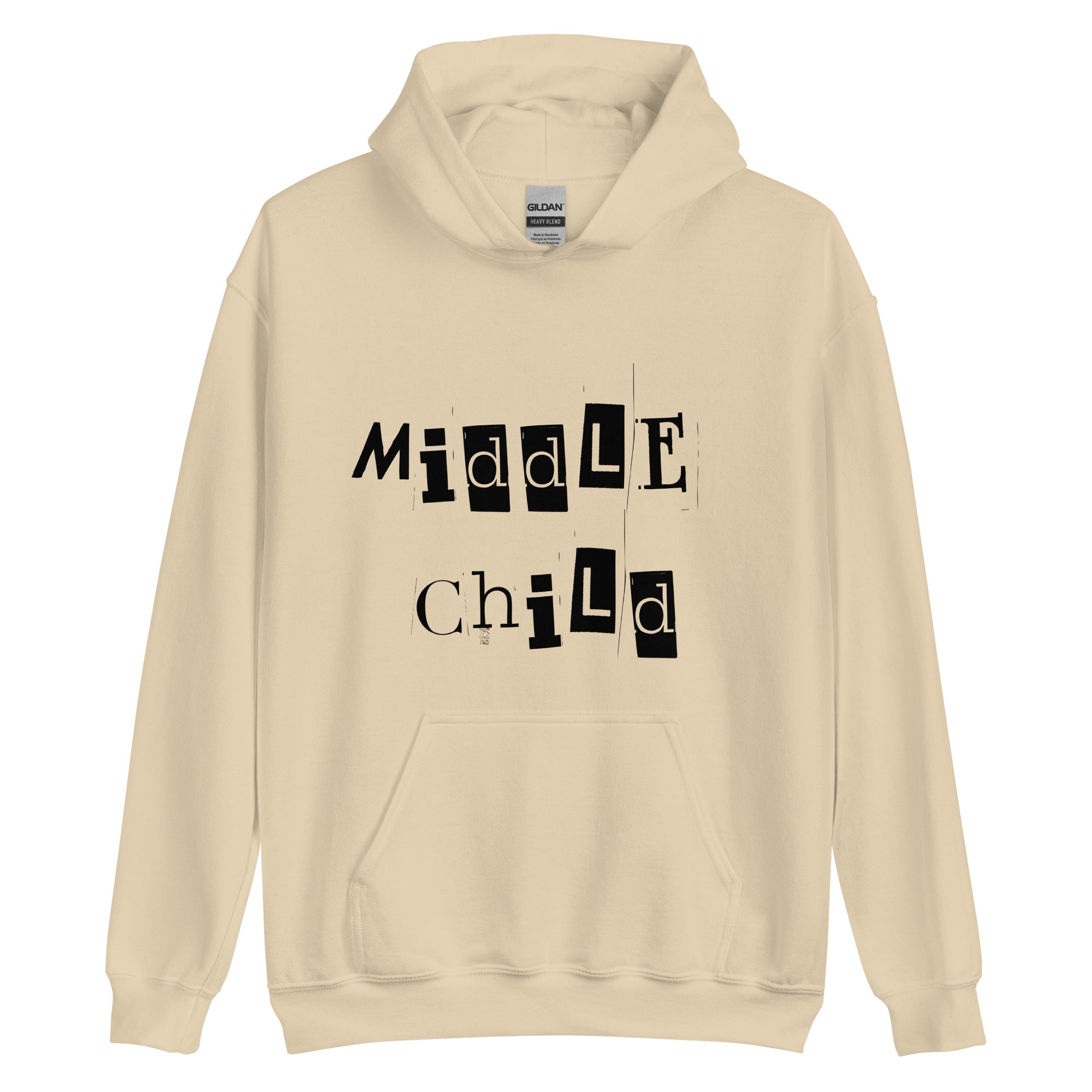 Middle Child Black Hoodie