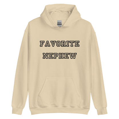 Favorite Nephew Black Hoodie