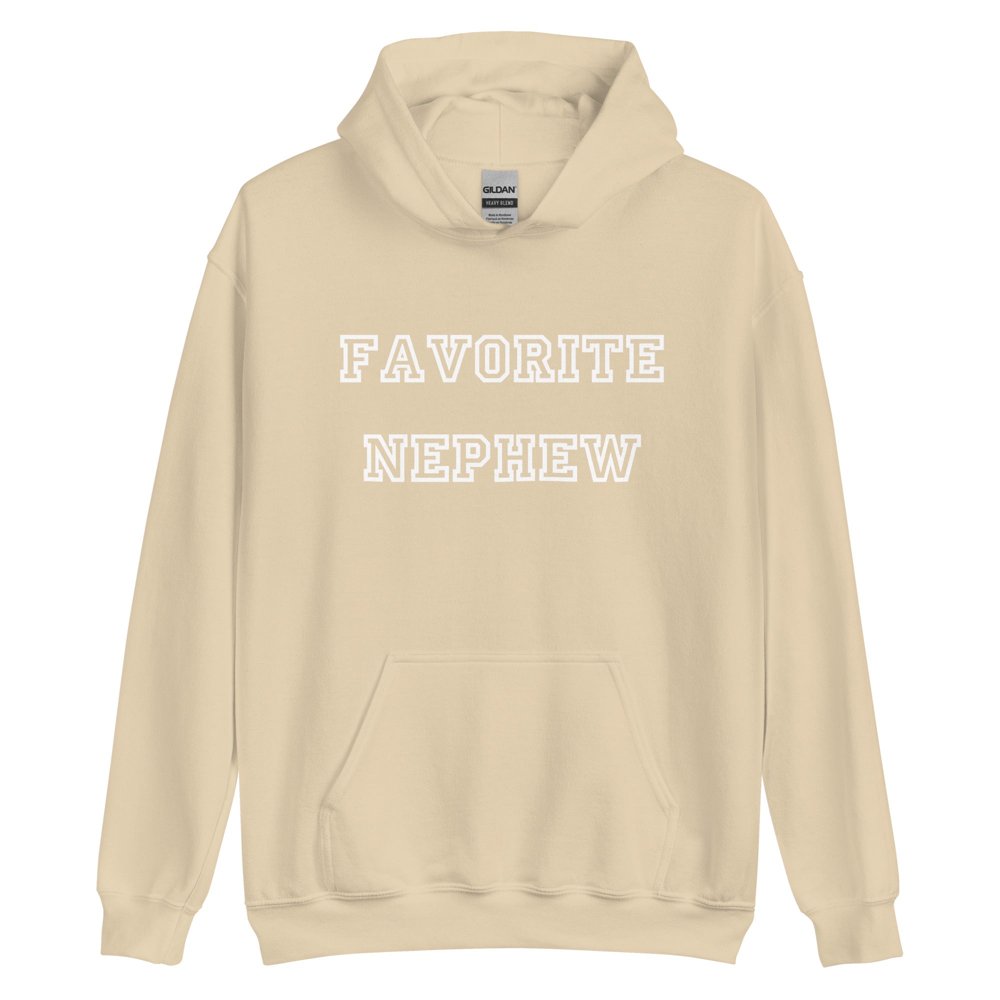 Favorite Nephew White Hoodie