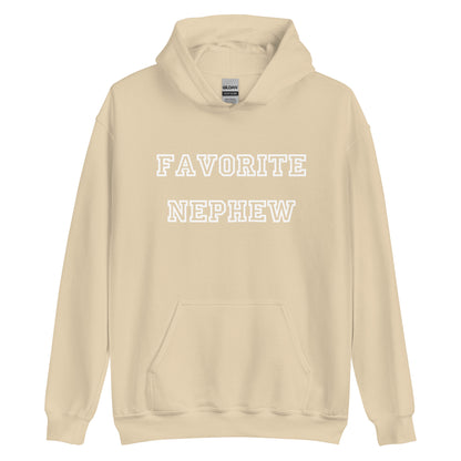 Favorite Nephew White Hoodie