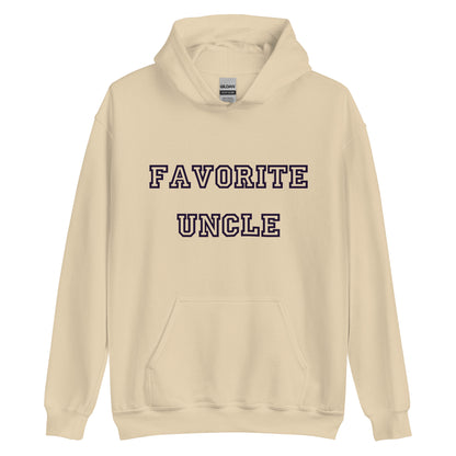 Favorite Uncle Black Hoodie