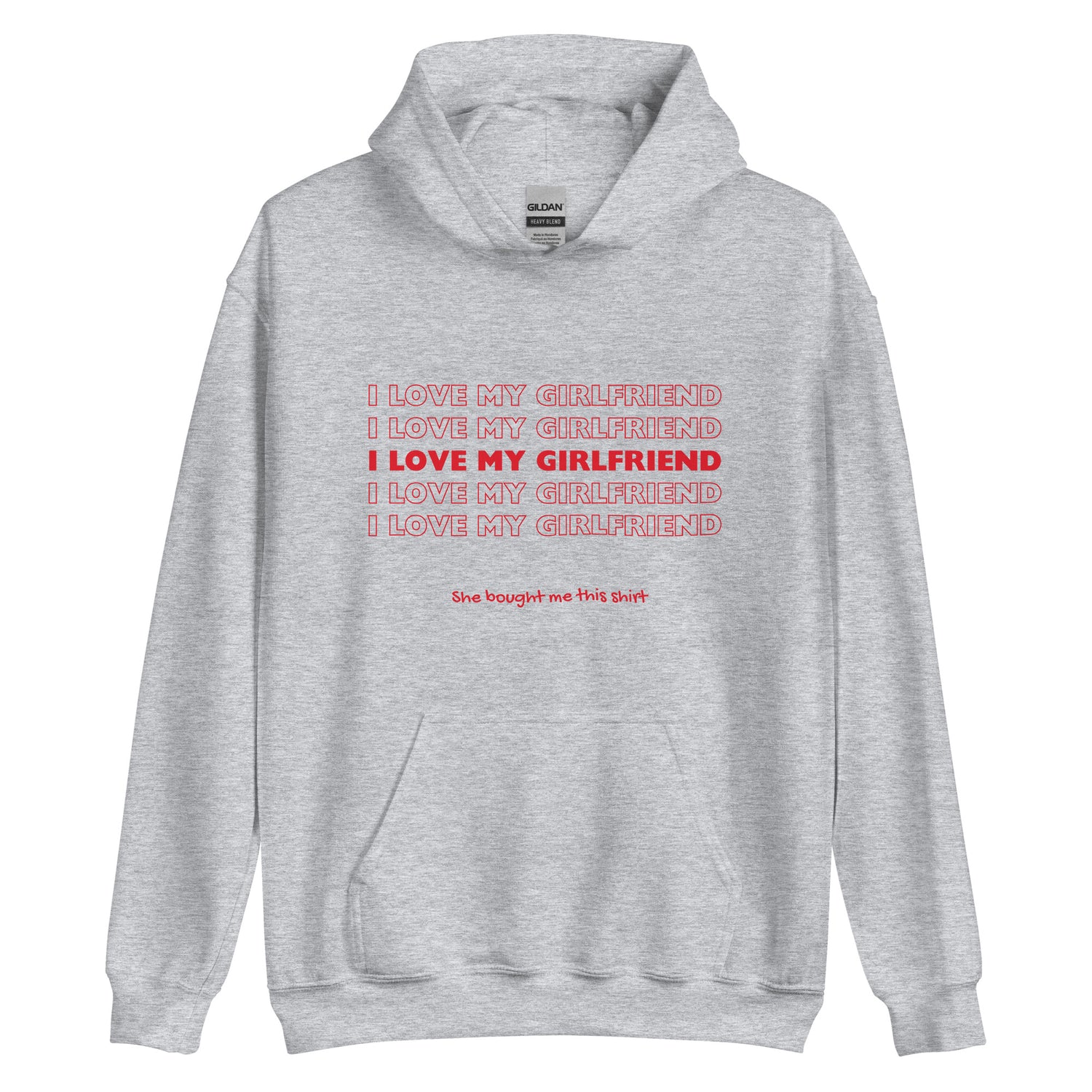 Love Girlfriend Hoodie