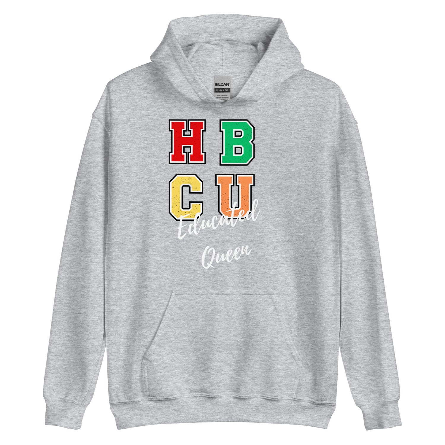 HBCU Queen (Wht) Hoodie