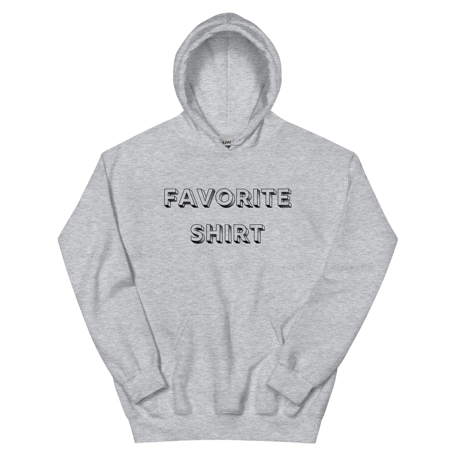 Favorite Shirt Black Hoodie