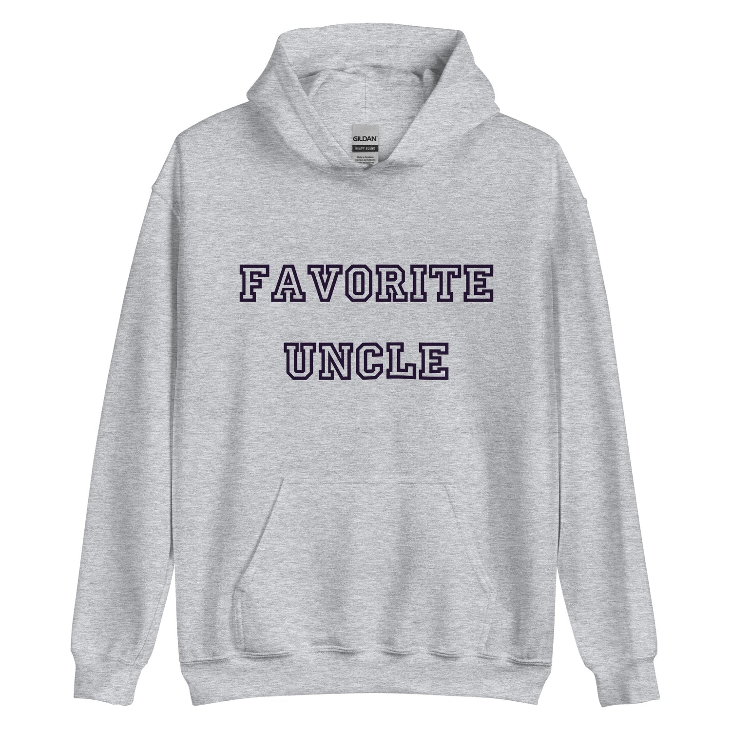 Favorite Uncle Black Hoodie