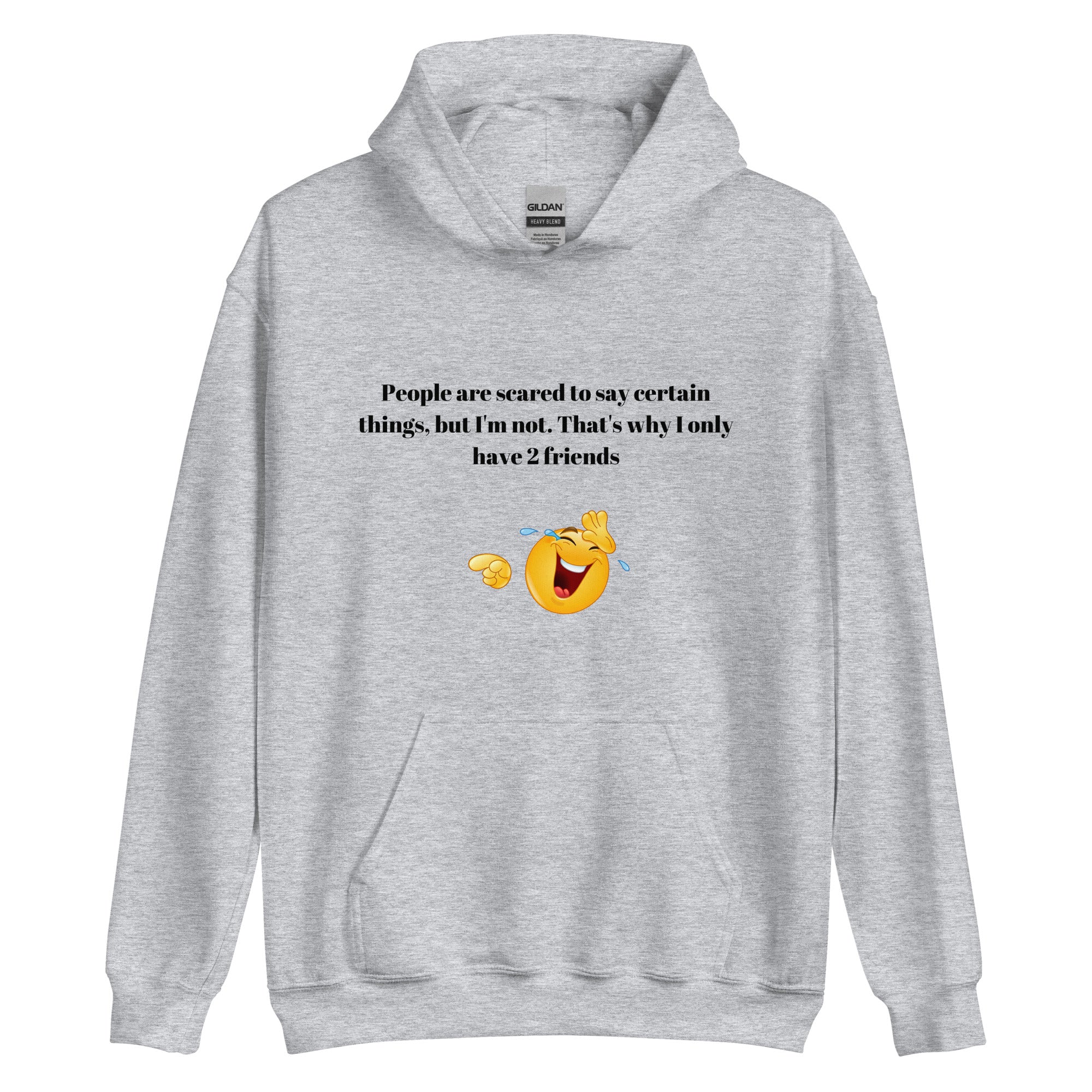 2 Friends Emoji Hoodie