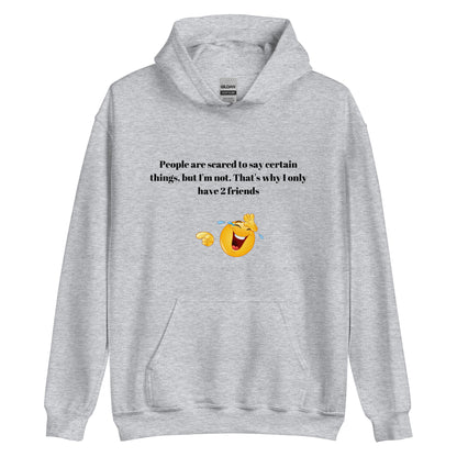 2 Friends Emoji Hoodie