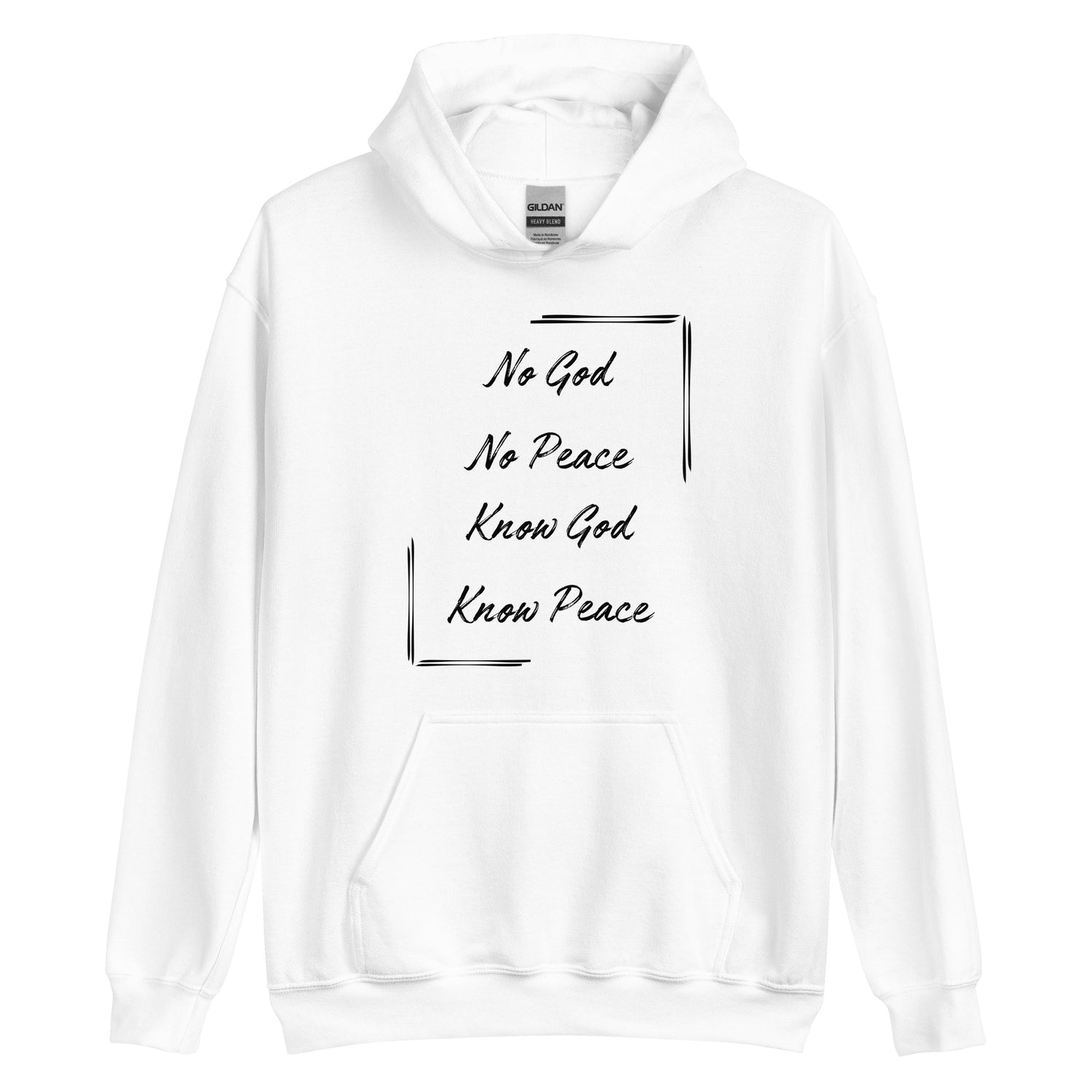 No/Know Black Hoodie