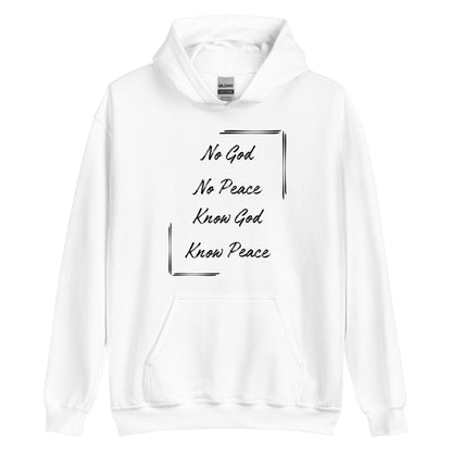 No/Know Black Hoodie