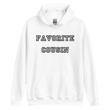 Favorite Cousin Black Hoodie