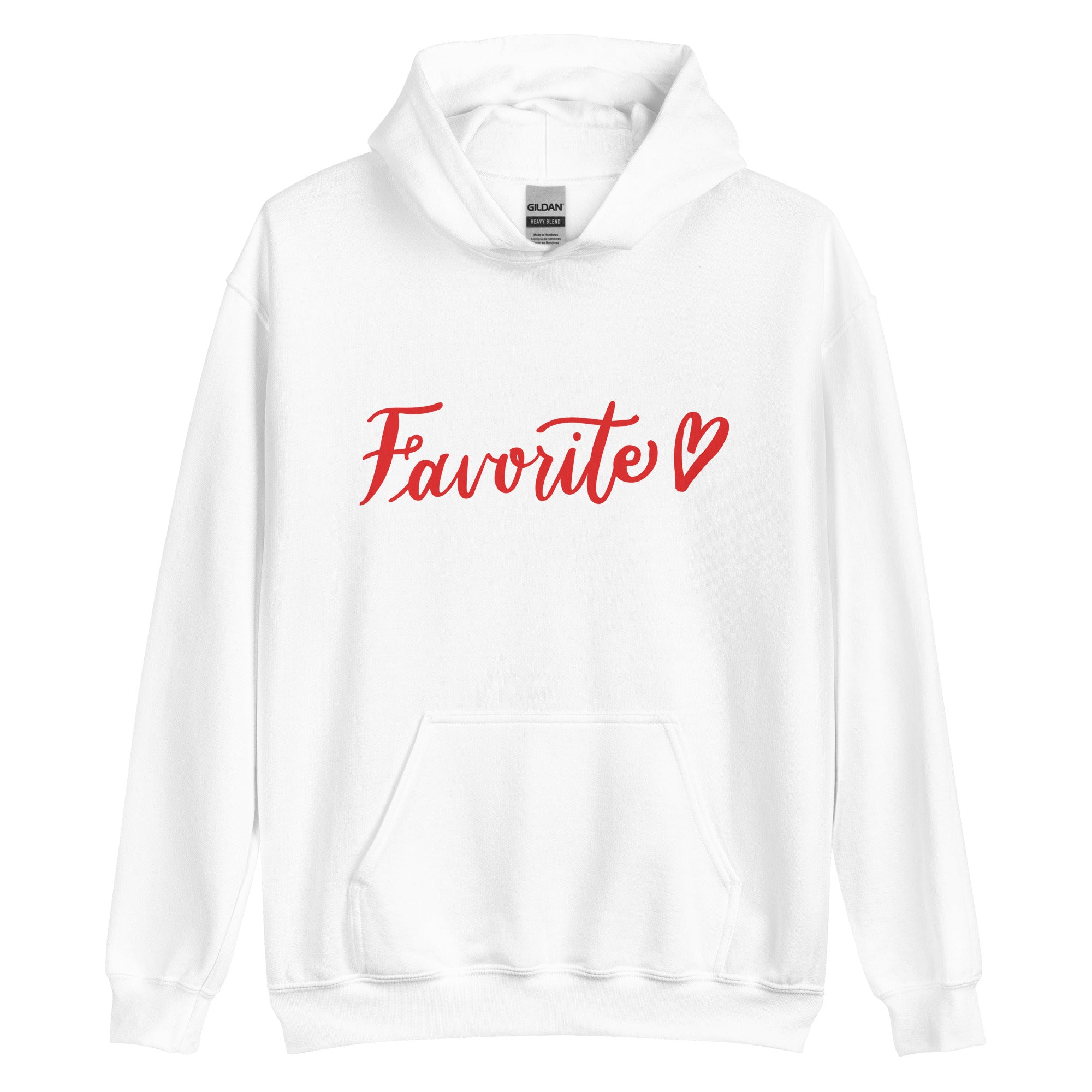 Family Favorite White Hoodie