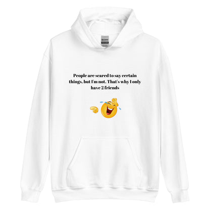 2 Friends Emoji Hoodie