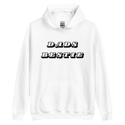 Dads Bestie Black Hoodie